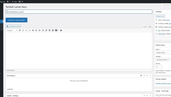 Cara Buat Website Dengan Mudah Untuk Pemula