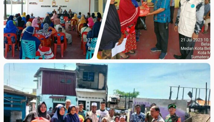 KBB Kembali Salurkan Paket Sembako Pada Warga Pra-sejahtera Non DTKS di Belawan