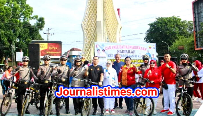 Bupati Labuhanbatu Beserta Wakil Meriahkan Car Free Day.