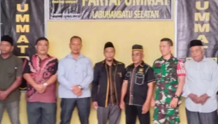 Ketua DPD Partai Ummat Labuhanbatu Selatan Resmikan Kantor dan Buka Media Center