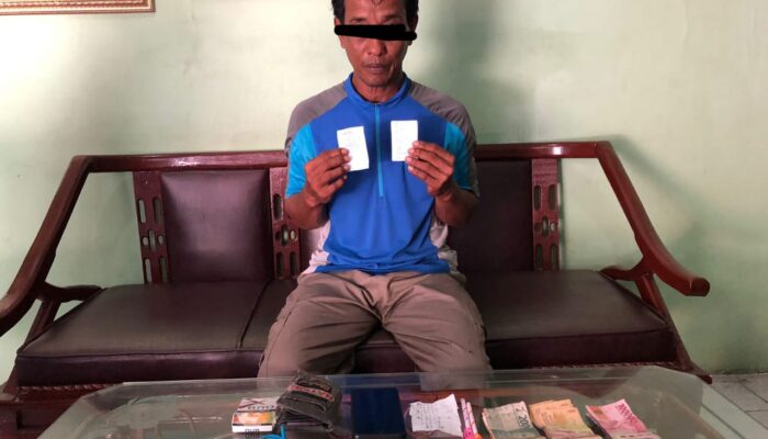 Personil Lidpamfik Denpom I/1 Pematang Siantar Tangkap Terduga Jurtul Togel