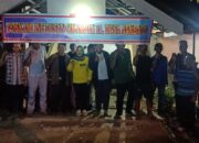 Pantau Petugas Ronda PJ Kades Aek Batu Mengembun Bersama Warga