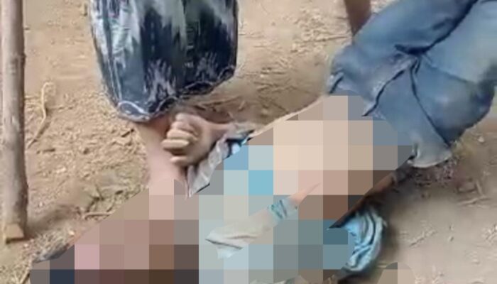 Pencuri Motor di Probolinggo Babak Belur Dihajar Massa