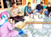 Ini Yang Dilakukan Polsek Merbau Di Dapur Umum Dinas Sosial