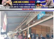 Personil Polsek Ujung Batu Sosialisasi Kamseltibcar Lantas