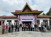 Tim Dit Rektorat Narkoba Polda Riau Gelar Penilaian Kampung Tangguh Bebas Narkoba Desa Puo Raya