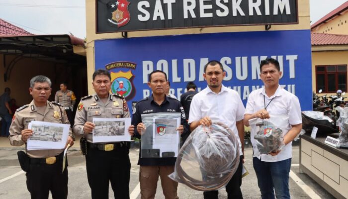 Gudang Pertalite Dan Solar Ilegal Terbakar, Polres Labuhanbatu Tetapkan Satu Tersangka