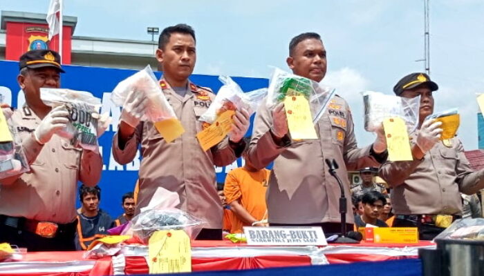 Polres Labuhanbatu Komitmen Memberantas Narkoba.