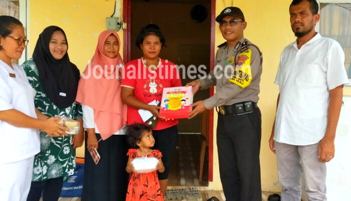Ini Kinerja Polsek Bilah Hulu Terhadap Stunting.