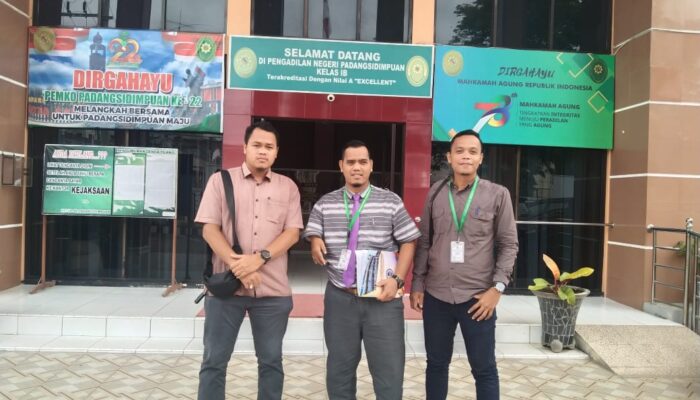 Masyarakat Minta Ketua PN Padang Sidimpuan Adil Dalam Memutus Perkara Pardata No: 26/Pdt.G/2023/PN Psp