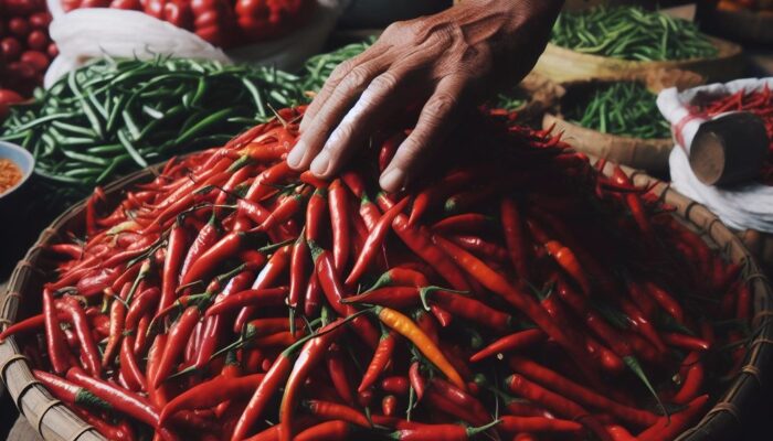 Harga Cabai Merah dan Tomat Turun di Pasar Medan, Update Terbaru Hari Ini