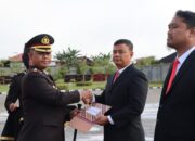 Kapolres Rohul Jadi Inspektur Upacara Peringatan Hari Pahlawan ke 78 Tahun 2023