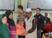 Kolaborasi Belawan Berkah Salurkan Puluhan Paket Sembako Pada Warga Tidak Mampu di Kelurahan Belawan Bahagia