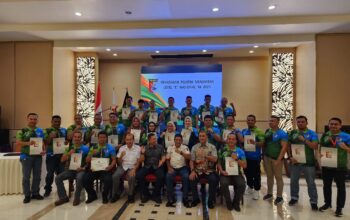 Penataran Pelatih Level C Nasioanal Ditutup oleh Ketua Perbakin Sumut