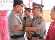 Kapolres Labuhanbatu Pimpin Upacara Serah Terima Jabatan.