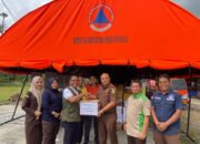 Peduli Korban Banjir, Kejari Rohul Salurkan Bantuan Sembako Melalui BPBD