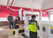 Dikawal Polisi, 860 Kotak Suara Pakpak Bharat Dipindahkan Ke Gedung Serbaguna Salak