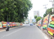 Karangan Bunga Ucapan Terima Kasih Dan Apresiasi Hiasi Mapolres Labuhanbatu