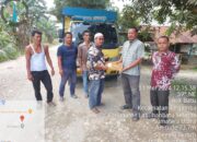 Peduli Lingkungan, PTPN IV Regional 1 Kebun Aek Raso Berikan Bantuan Perbaikan Jalan
