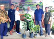 PTPN IV Regional I Kebun Sei Kebara Berikan Bantuan Bibit Pohon kepada Pemerintah Desa Torgamba