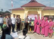 Peringati HUT Bhayangkara 78 Polsek Torgamba Gelar Bakti Sosial