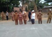 Bupati Musi Rawas Tinjau Pembangunan Infrastruktur di Kecamatan BTS Ulu
