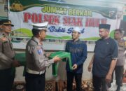 Kapolsek Siak Hulu Cooling System Pilkada Damai 2024 Sekaligus, Jumat Berkah Beri Bantuan Meja Belajar Di Rumah Tafidz Qur’an