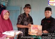 Pimpinan Media Khabarterkini.co Kembali Tebar Kepedulian, Salurkan Paket Sembako untuk Lansia dan Warga Rentan