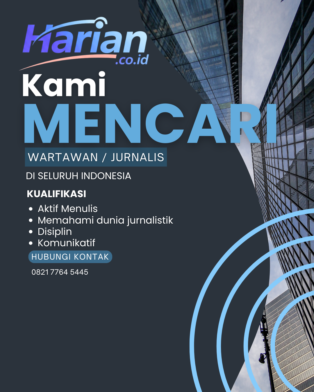 Lowongan Wartawan Media Online