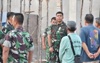 Danrem 031/Wira Bima Tinjau Langsung Pembangunan KDKMP di Kabupaten Pelalawan