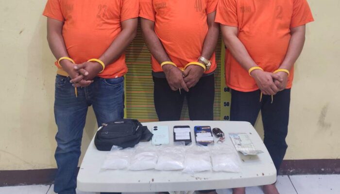 Timsus Ditresnarkoba Polda Sumut Gagalkan Peredaran 500 Gram Sabu di Tebing Tinggi, Tiga Pelaku Diamankan