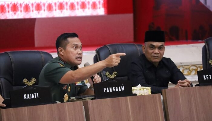 Satukan Persepsi, Pangdam XIX/Tuanku Tambusai Tekankan Kolaborasi Lintas Sektor di Riau