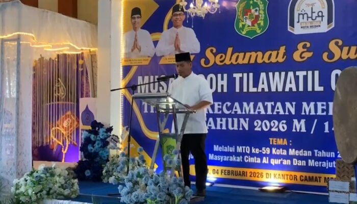 MTQ ke-59 Medan Marelan, Camat Zulkifli Pulungan Tekankan Lahirnya Generasi Cinta Al-Qur’an