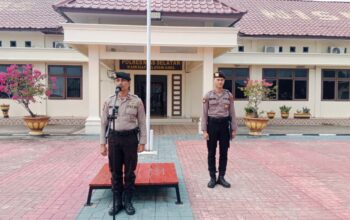 Apel Sore, Polres Nias Selatan Tekankan Ke-siap siagaan dan Disiplin Personel