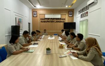 Kantor Pertanahan Kabupaten Langkat Melaksanakan Kegiatan Monev Pelaksanaan Tugas Dan Fungsi.