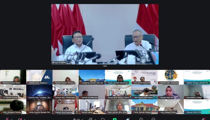 Kembangkan Aplikasi Dashboard SDM, Sekjen ATR/BPN: Proses Mutasi dan Promosi Jadi Lebih Efektif dan Efisien