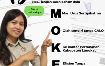 Kampanye “MOKEL”: Ajakan Mengurus Sertipikat Tanah Secara Mandiri dan Tanpa Perantara