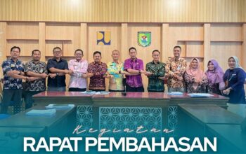 Kepala Subbagian Tata Usaha Hadiri Rapat Pembahasan Draf Kesepakatan Bersama, Perjanjian Kerja Sama Terkait Pelayanan Perizinan dan Non Perizinan di Mall Pelayanan Publik 