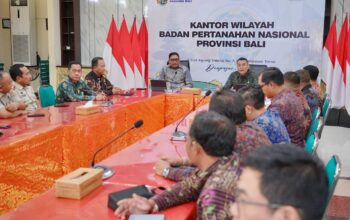 Apresiasi Capaian Jajaran di Bali, Wamen Ossy Tekankan Pentingnya Peningkatan Kualitas Pelayanan dan Data Pertanahan