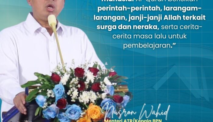 Menteri ATR/BPN Nusron Wahid, Ceramah Agama Pada Peringatan Nuzulul Quran dan Buka Puasa Bersama Prajurit Korps Marinir TNI Angkatan Laut 