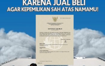 Ingin Mengalihkan Hak Atas Tanah Ke Namamu? Yuk Urus Balik Nama Sertipikat Tanah.