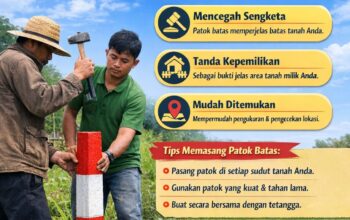 Pentingnya Pemasangan Patok Batas Tanah Untuk Mencegah Sengketa