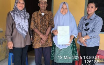 Kantor Pertanahan Kabupaten Serdang Bedagai kembali Serahan Sertipikat PTSL Tahun Anggaran 2025 Kepada Masyarakat Desa Sei Nagalawan dan Desa Bahsidua-dua.