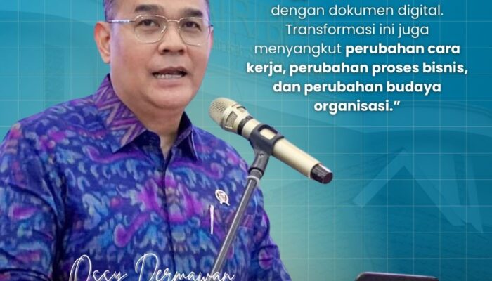 Wamen ATR/Wakil Kepala BPN, Ossy Dermawan, Menjadi Keynote Speaker  Seminar Nasional Diselenggarakan IMMK Fakultas Hukum Universitas Udayana