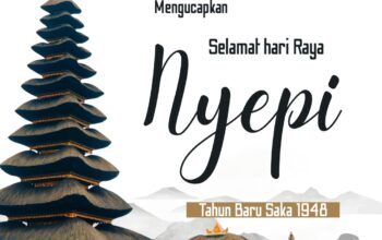 Kantah Langkat Ucapkan Selamat Hari Raya Nyepi Tahun Baru Saka 1948