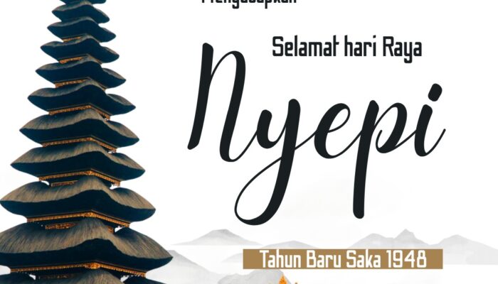 Kantah Langkat Ucapkan Selamat Hari Raya Nyepi Tahun Baru Saka 1948