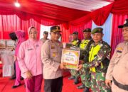 Kapolres Rohil Bersama Ketua Bhayangkari Tinjau Pos Pengamanan Ops Ketupat Lancang Kuning 2026