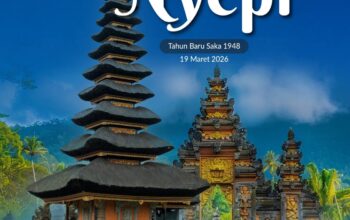 Jajaran Kementerian ATR/BPN Mengucapkan Selamat Melaksanakan Persembahyangan Nyepi Tahun Baru Saka 1948 