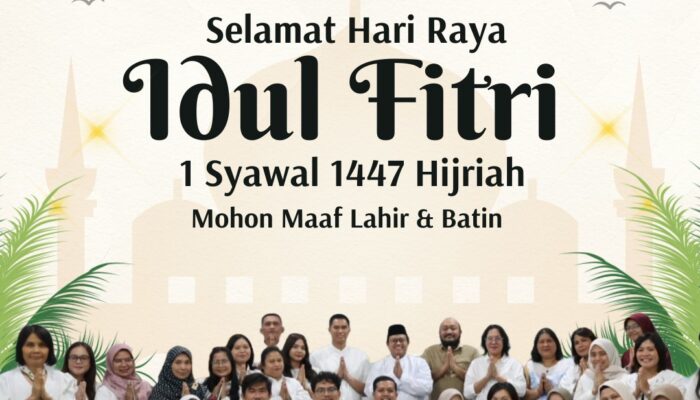 Kantor Pertanahan Kabupaten Langkat Sampaikan Ucapan Idul Fitri 1447 H