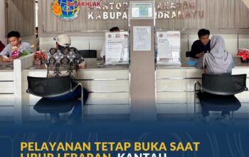 Pelayanan Tetap Buka Saat Libur Lebaran, Kantah Kabupaten Indramayu Bantu Pemudik Urus Pertanahan